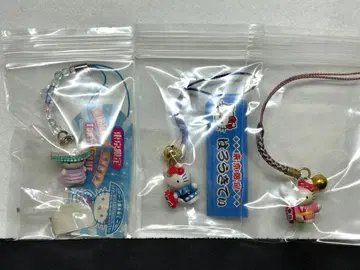 레어 지역 한정 키티 족쇄 스트랩 3종 세트