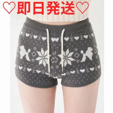 [ 새상품 ] Darich 다리치 노르딕 니트 숏팬츠 GRY