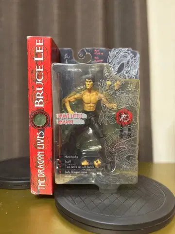 미개봉 브루스 리 BRAVE LITTLE DRAGON 피규어