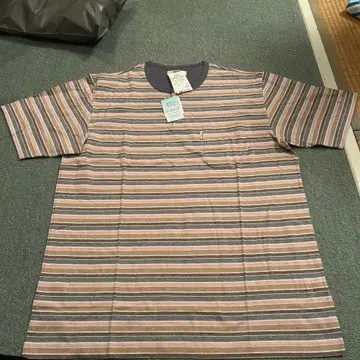 DAKS 스트라이프 반팔 파자마 L