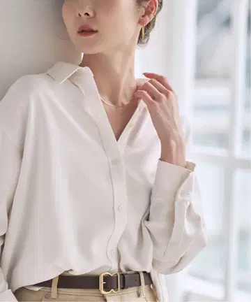 NOBLE 노블 시즌 컬러 플레인 셔츠