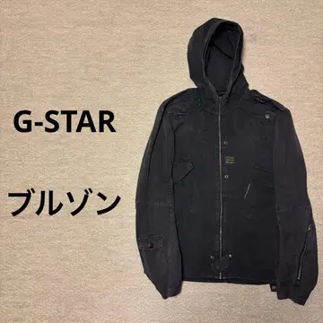 G-STAR RAW 블루종 아우터 블랙