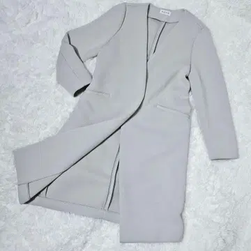 PLST 스펀지 리버 컬러리스 코트