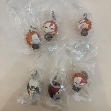 BLEACH 메지루시 액세서리 2 아란칼 편 6개 세트
