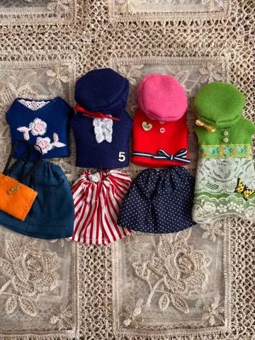 리카짱용 핸드메이드 옷 갈아입기 의류 세트