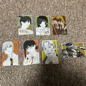 체인소 맨 하야카와 아키 히메노 마키마 금박 클리어 카드 컬렉션