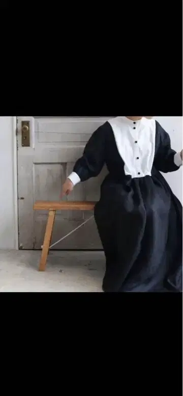 핸드메이드 작가 린넨 원피스