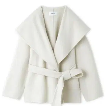 프레이 아이디 숄카라 숏 리버 코트 WHT