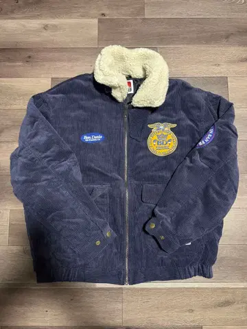 벤 데이비스 코듀로이 자켓 L 밀리터리 보아 L 사이즈