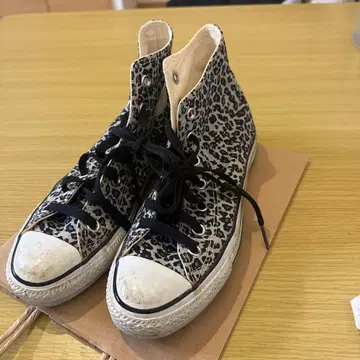 컨버스 올스타 레오파드 무늬 하이컷