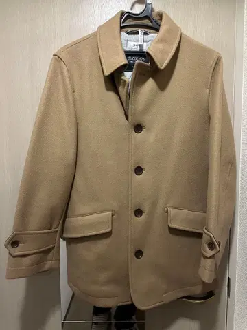 [컨디션 최상 클리닝 완료] 쉽스 SUPER140's 울 코트 S