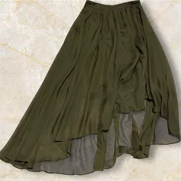 [택 포함] Doux archives 아지메 스커트 M 플레어 롱