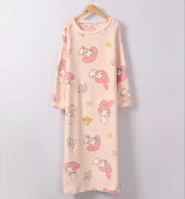 마이멜로디 룸웨어 플리스 원피스