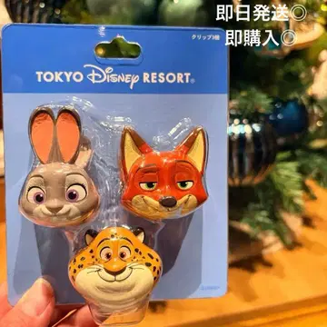 도쿄 디즈니 리조트 주토피아2 클립 3개 세트