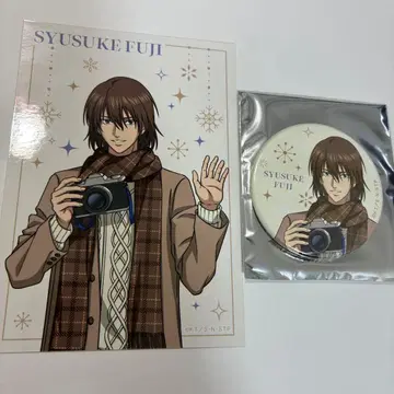 신 테니 테니프리 애니메이트 캔뱃지 브로마이드 후지 슈스케