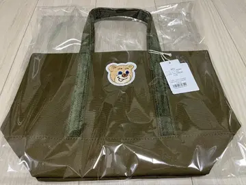 러브리 바이 페이러 올드 테디 와펜 토트백 카키 다크 그린