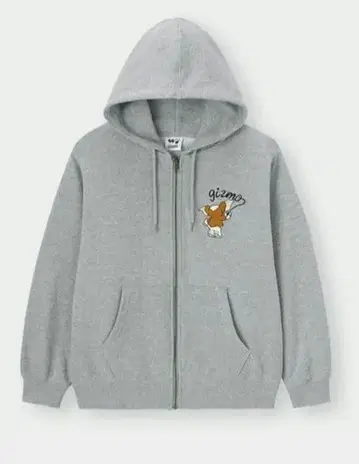 그렘린 GU 맨투맨 풀 집업 후드티 GREMLINS