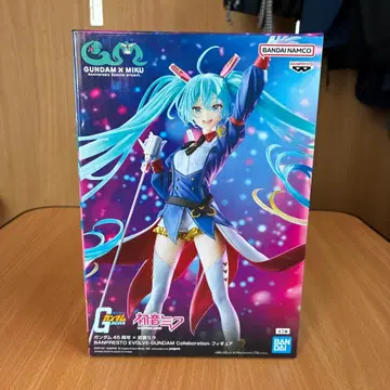 GUNDAM x MIKU 콜라보 피규어
