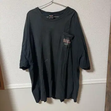 할리데이비슨 오버사이즈 티셔츠 블랙