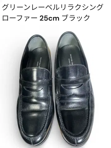 그린 라벨 릴랙싱 로퍼 25cm 블랙