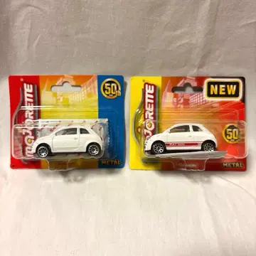 마조렛 FIAT500 50주년 미니카 2대 세트