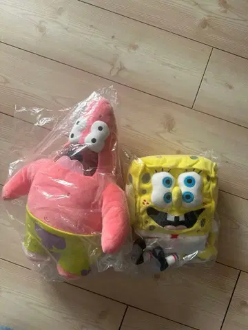 스펀지밥과 패트릭 캑터스 플랜트 프리 마켓