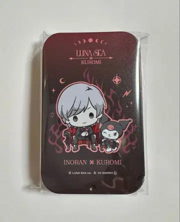 LUNA SEA KUROMI 기프트 슬라이드 틴 INORAN