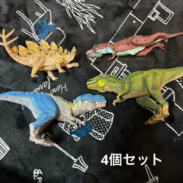 공룡 피규어 4개 세트