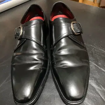 REGAL 싱글몽크 블랙 드레스 슈즈 24.5cm