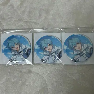 코론 하늘색 엔드롤 혜택 캔뱃지 3개 세트