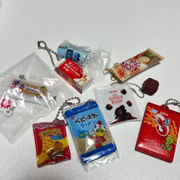 가챠가챠 식품 9종 세트