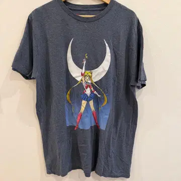 세일러문 T셔츠 그레이 L 사이즈