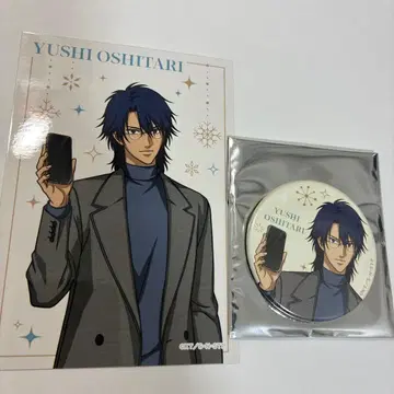 신 테니스의 왕자님 테니프리 애니메이트 캔뱃지 브로마이드 오시타리 유시