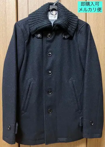 글로벌 워크 남성용 코트 숏 기장 다크 네이비 사이즈 S 아우터