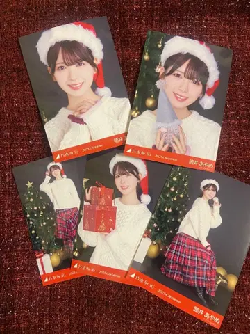 노기자카46 츠츠이 아야메 브로마이드 크리스마스 의상