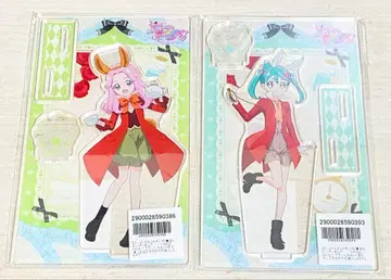 마법사 프리큐어!! 카라테츠 아크릴 스탠드 세트 하나미 코토하 & 히스이