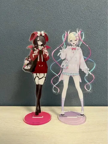 초텐쨩 아메쨩 외출 룩 아크릴 스탠드