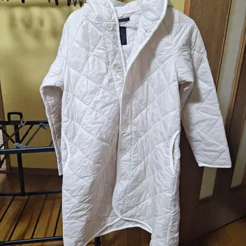 NATURAL LAUNDRY 퀼팅 자켓 화이트