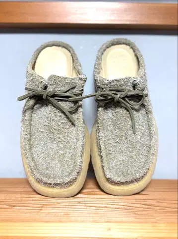 CLARKS x ZARA LEATHER MULE SHOES