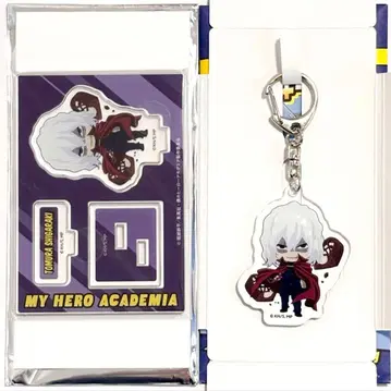 나의 히어로 아카데미아 로손 시가라키 토무라 아크릴 스탠드 키링 히로아카