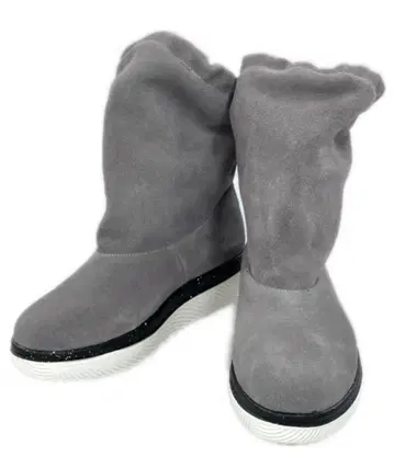 야마다야 누엘 VEGE 소가죽 숏부츠 SIZE 36 약 23cm