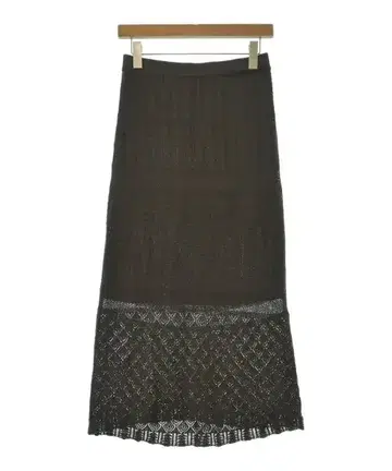 green label relaxing 롱 맥시 길이 스커트 여성용