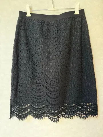 BIANCA EPoca 다크 그레이 레이스 스커트 38