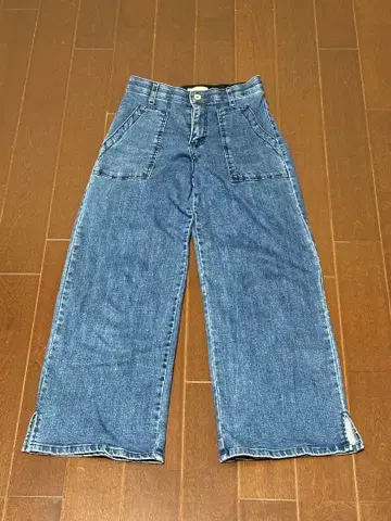 INDIMARK 와이드 데님 청바지