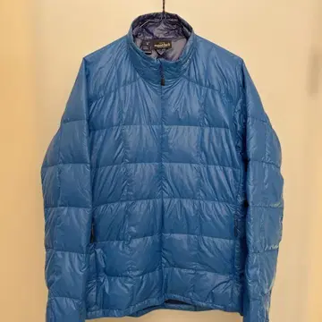 몽벨 U.L. 다운 컨실 지퍼 재킷 블루 M 사이즈
