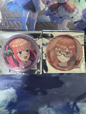 니노 미쿠 캔뱃지 세트 마루이 난로 옆에서 5등분의 신부