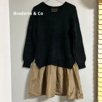 Broderie & Co 모헤어 혼합 원피스