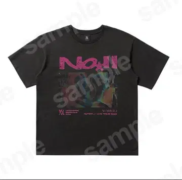 Number i 흑먹색 T셔츠 NO.II 2025 굿즈 넘버아이