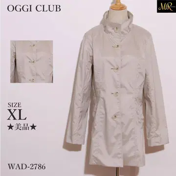 새상품급 OGGI CLUB 자켓 긴팔 스탠드 카라 프론트 버튼 고급