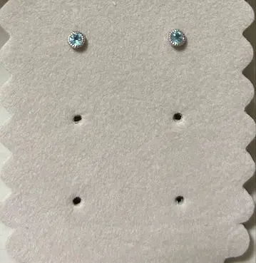 츠츠미 K10 WG 아쿠아 마린 귀걸이